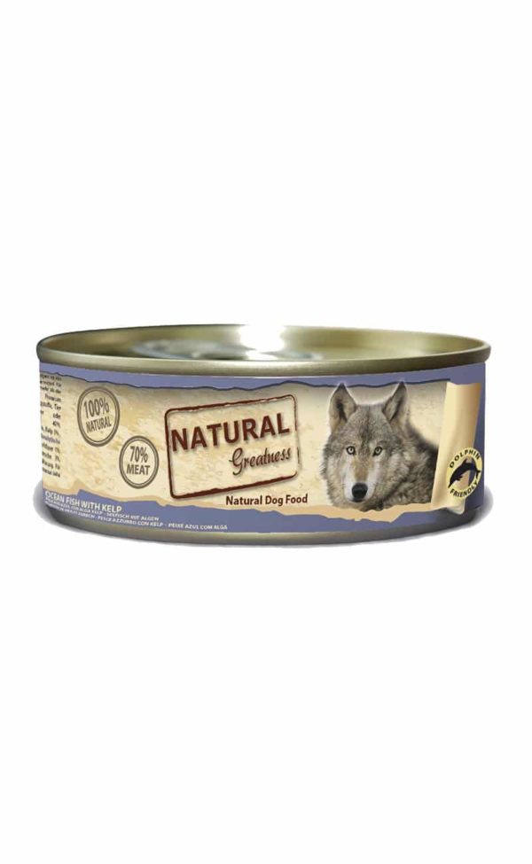 NATURAL GREATNESS OCEAN FISH WITH KELP 156G