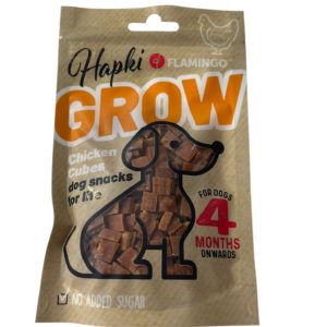SNACK HAPKI GROW CHICKEN CUBES