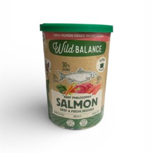 WILD BALANCE- SALMON, BEEF Y FRESH VEGGIES ( BARF PHILOSOPHY)