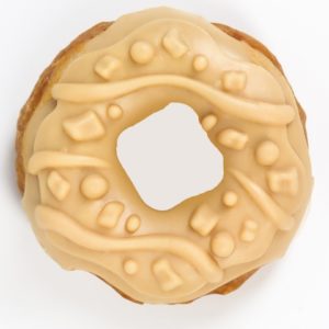 DONUTS DE POLLO GLASEADO DE COCO